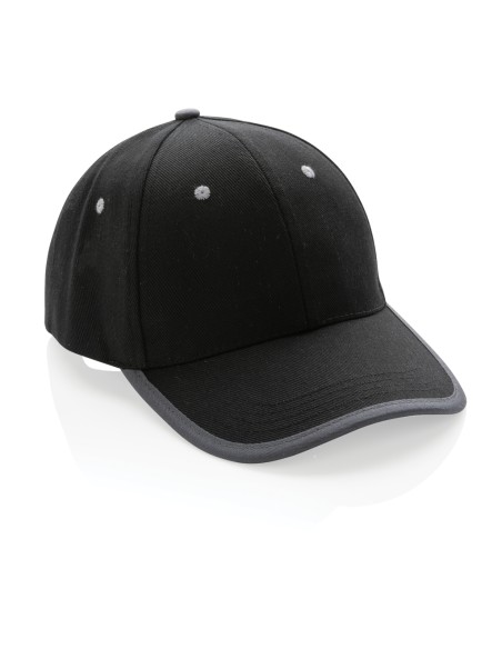 Cappellino contrast 6 pannelli in rcotton Impact AWARE™ 280g